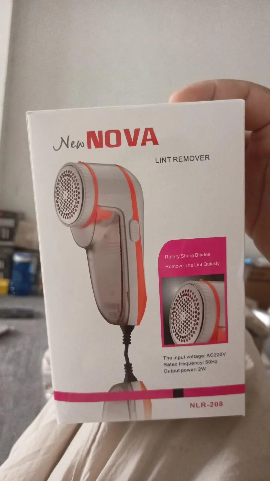 Nova Lint Remover AC220V Compact White Orange