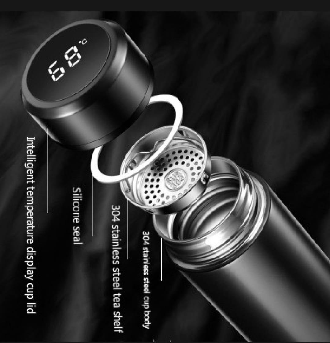 Insulated Stainless Steel 500ml Multicolor Water Bottle
