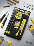 9 Pcs Metal Tool Kit Set Easy To Use