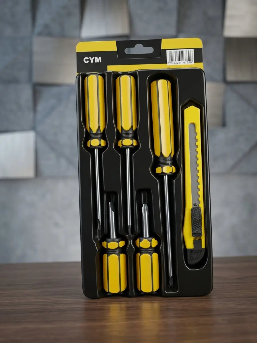 6 Pcs Metal Tool Kit Set Easy To Use