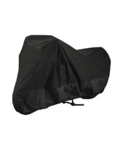 Black Waterproof Bike Cover for Dust & Rain Protection