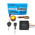 Premium Anti-Theft Security Kit for Motorcycles Black Plastic