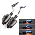 Premium LED Bike Indicators Black Blue Yellow Red White