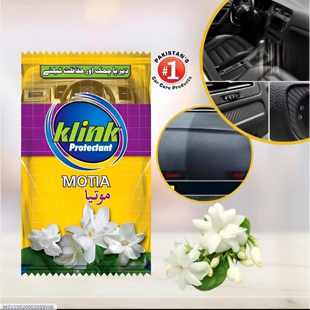 Klink Protectant Motia Spray for Car Interior Shine & Freshness