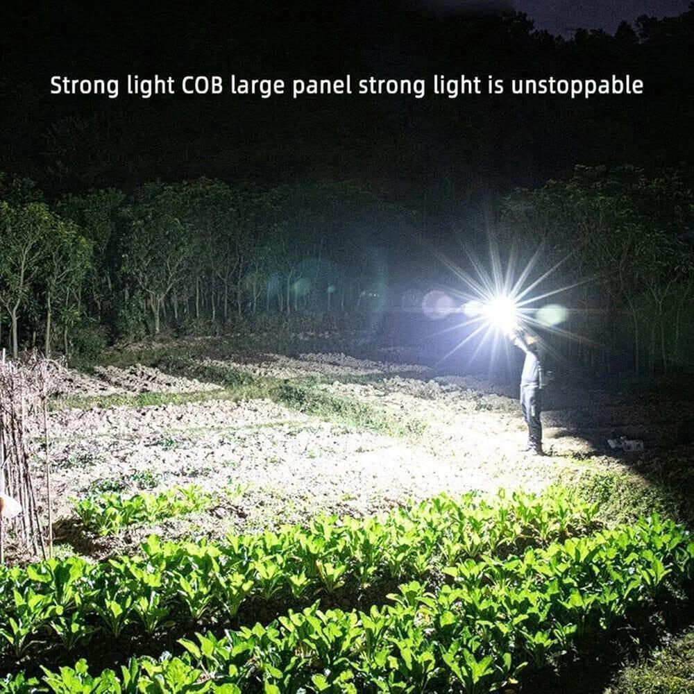 Rechargeable Self Defense LED Torch Light Black