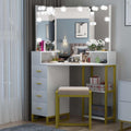 Rechargeable LED Vanity Mirror with USB Lights