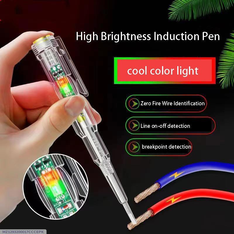 High Brightness Induction Pen for AC Voltage Detection