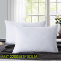 White Polyester Pillow Set Double Bed 18x28