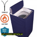 Waterproof Washing Machine Cover Navy Blue Heat Resistant
