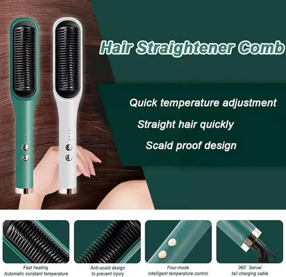 Hair Straightener Brush (High Quality)