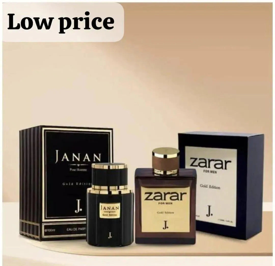 Janan Zarar Unisex Perfume Set 100ml Floral Oil