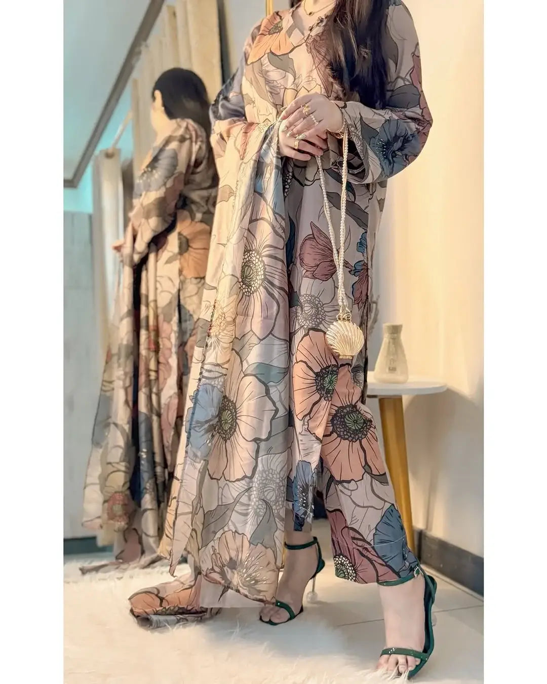 Stylish Women's Stitched Suit - 3 Pcs Digital Print Set