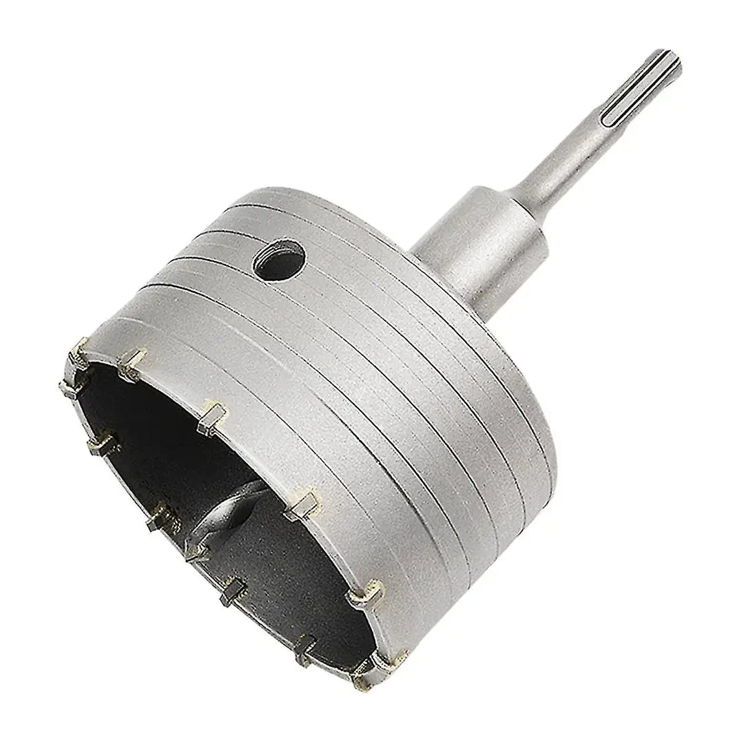 Hole Saw Kit for SDS Plus, Shank Hole Saw Cutter Concrete Cement Stone Wall Drill Bit 75mm