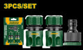 Jadever 3 Pcs hose quick connectors set JDQC2E33-Meterial:ABS,PP,POM
