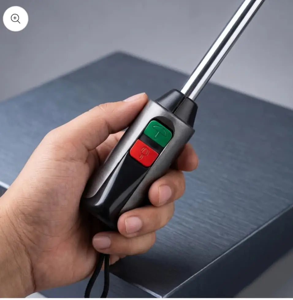 Smart Dual-Button Automatic Open & Close Travel Umbrella with Stylish Prints