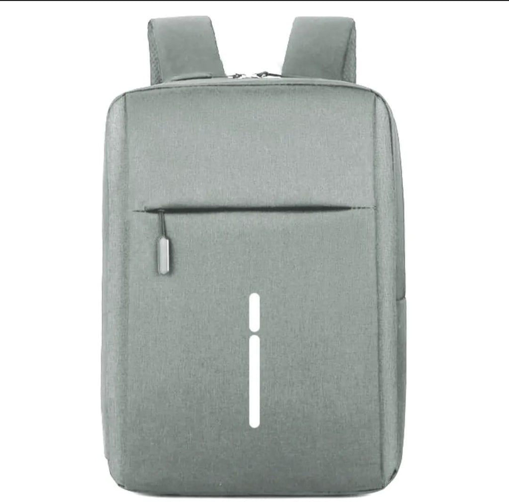 Stylish Laptop Bag Blue Gray Black 15" Reflective Strip