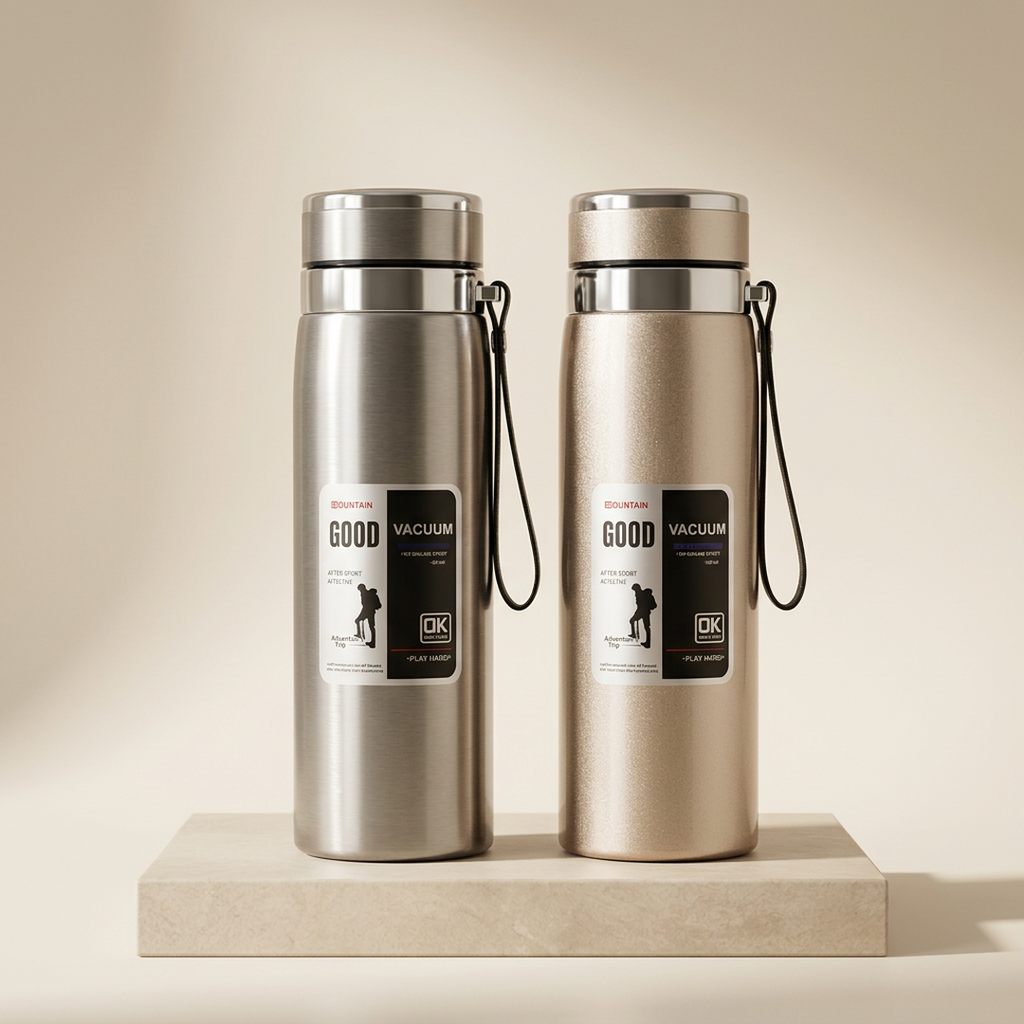 Stainless Steel Thermos Bottle for Hot & Cold Drinks